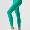 7/8-Airlift Legging mit High-Waist – Spruce Green