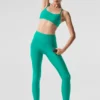 7/8-Airlift Legging mit High-Waist – Spruce Green