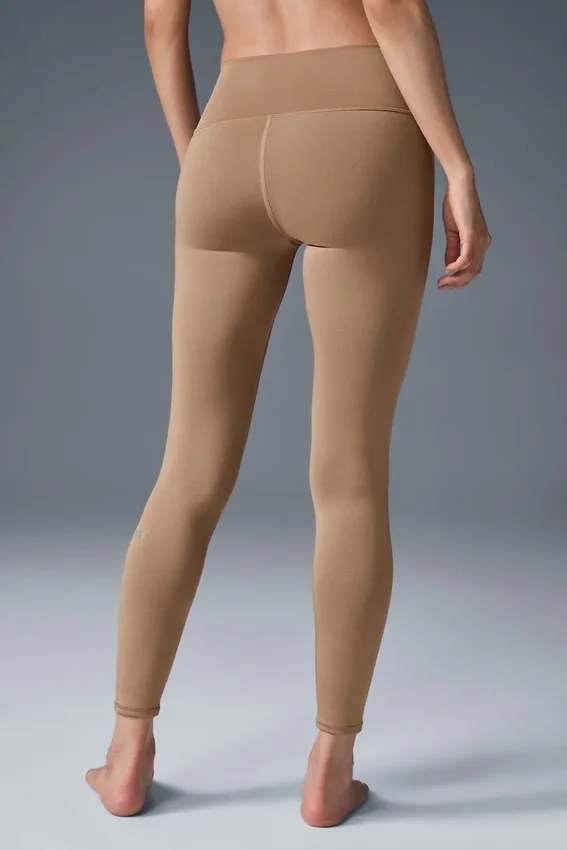7/8-Airlift Legging mit High-Waist – Toasted Almond