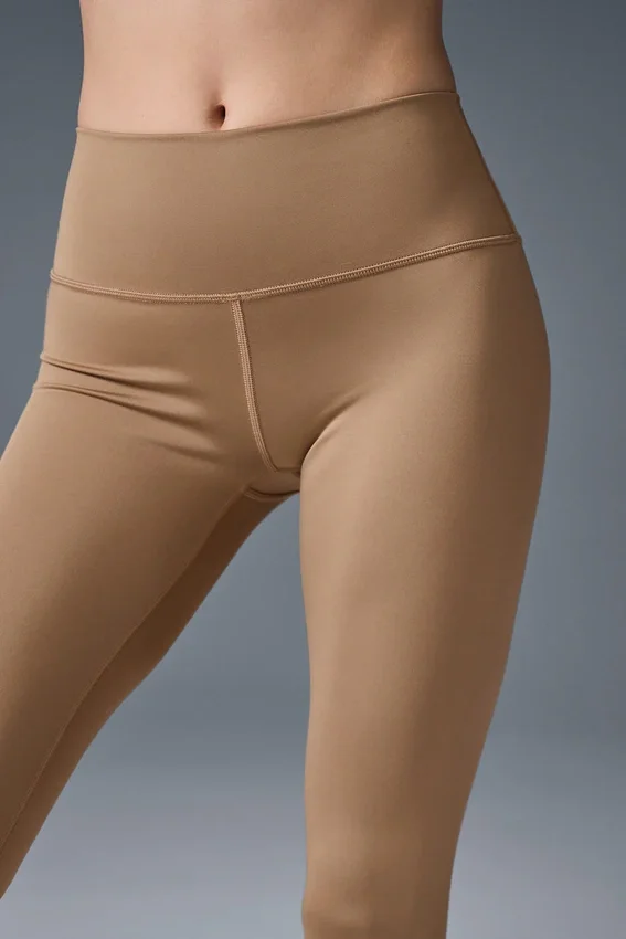 7/8-Airlift Legging mit High-Waist – Toasted Almond