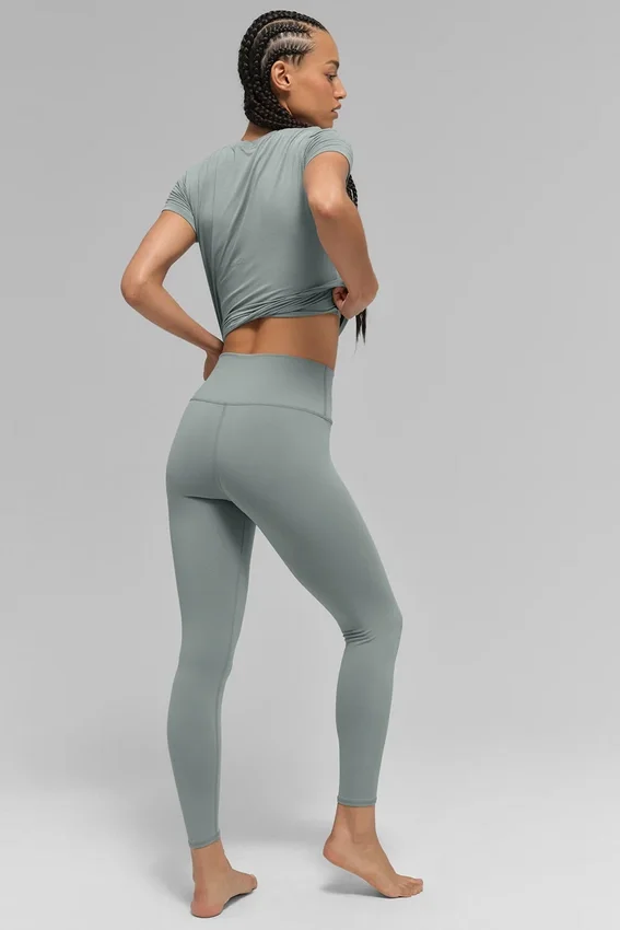 7/8-High-Waist Airbrush Legging – Lunar Grey