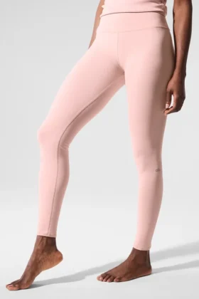 7/8-High-Waist Airbrush Legging – Pink Quartz