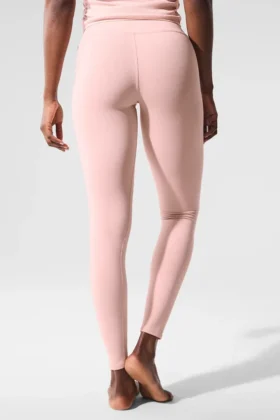 7/8-High-Waist Airbrush Legging – Pink Quartz