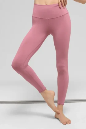 7/8-High-Waist Airbrush Legging – Pink Wild Rose