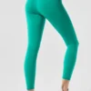 7/8-High-Waist Airbrush Legging – Spruce Green