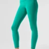 7/8-High-Waist Airbrush Legging – Spruce Green
