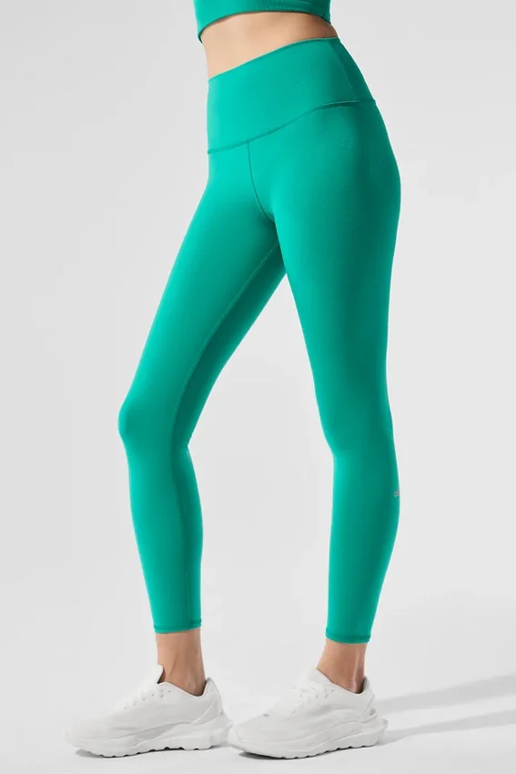 7/8-High-Waist Airbrush Legging – Spruce Green