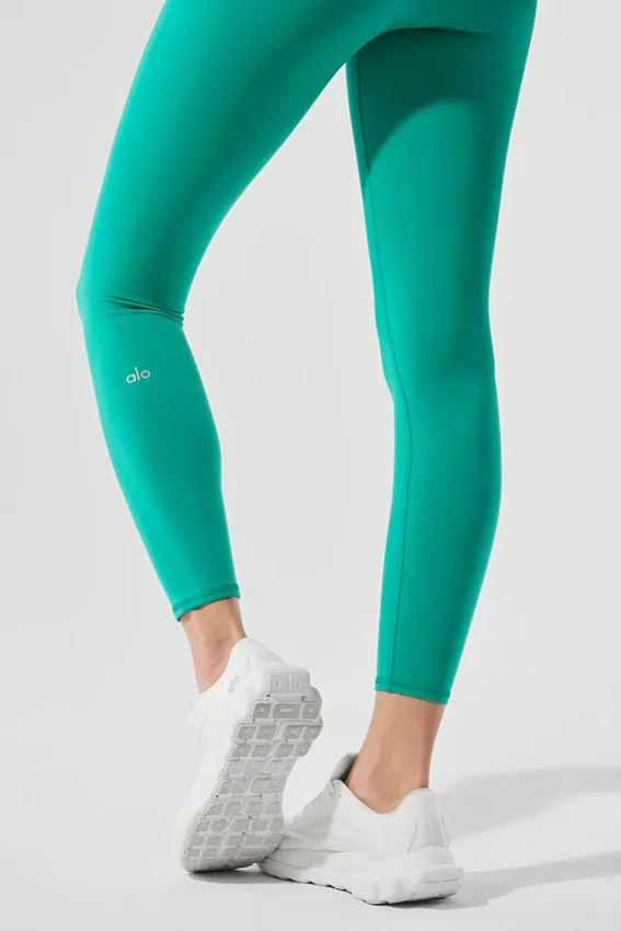 7/8-High-Waist Airbrush Legging – Spruce Green