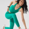 7/8-High-Waist Airbrush Legging – Spruce Green