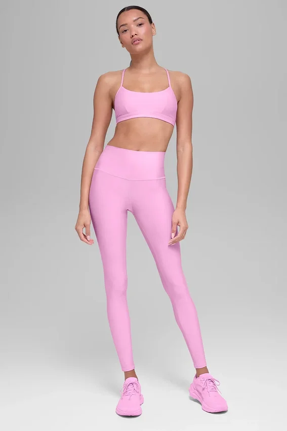 7/8-High-Waist Airlift Legging – Candy Heart Pink