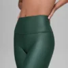 7/8-High-Waist Airlift Legging – Clover Green