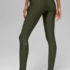 7/8-High-Waist Airlift Legging – Green Olive