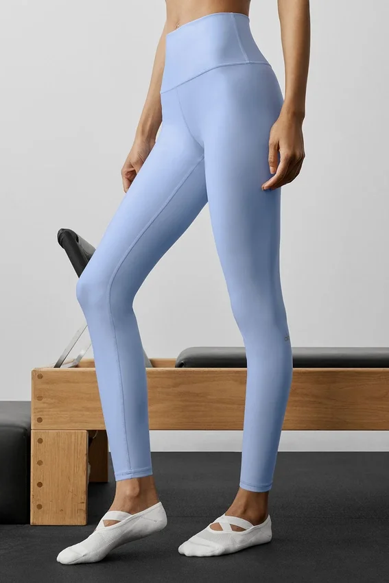 7/8-High-Waist Airlift Legging – Light Provence Blue