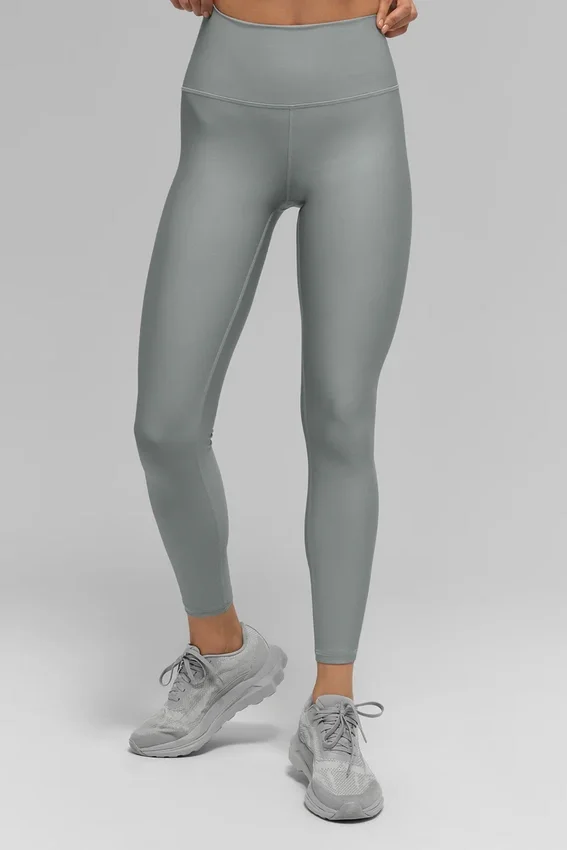 7/8-High-Waist Airlift Legging – Lunar Grey