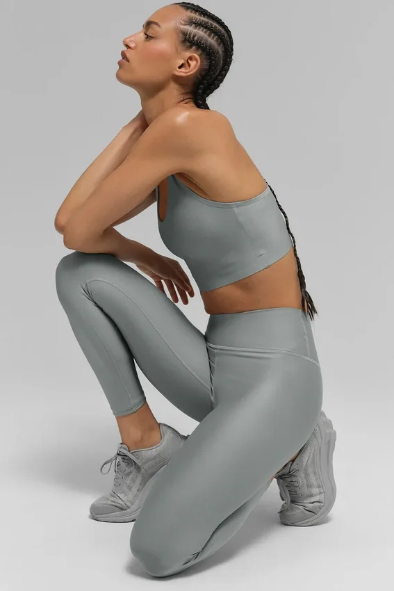 7/8-High-Waist Airlift Legging – Lunar Grey