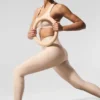 7/8-High-Waist Airlift Legging – Macadamia