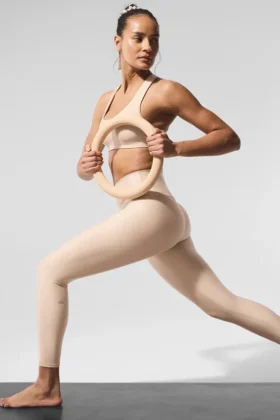 7/8-High-Waist Airlift Legging – Macadamia