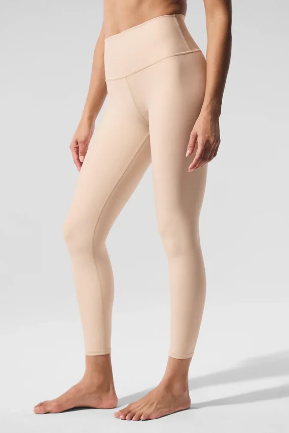 7/8-High-Waist Airlift Legging – Macadamia