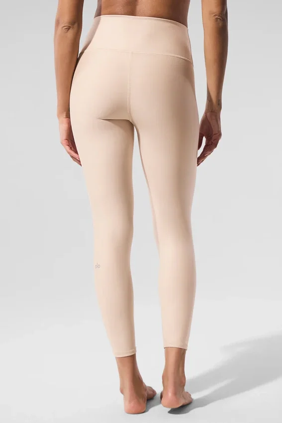 7/8-High-Waist Airlift Legging – Macadamia