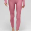 7/8-High-Waist Airlift Legging – Pink Wild Rose