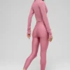 7/8-High-Waist Airlift Legging – Pink Wild Rose