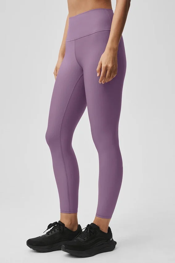 7/8-High-Waist Airlift Legging – Plum Kiss