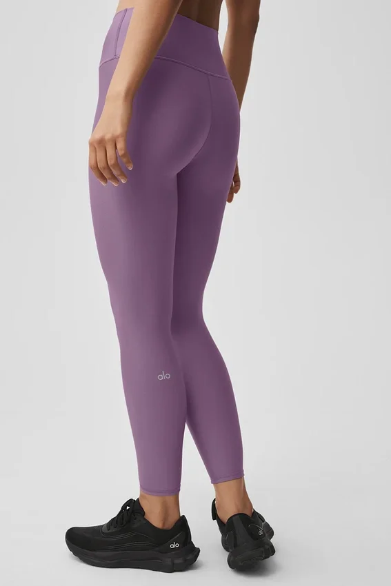 7/8-High-Waist Airlift Legging – Plum Kiss