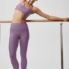 7/8-High-Waist Airlift Legging – Plum Kiss