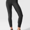7/8-High-Waist Airlift Legging – Schwarz