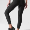 7/8-High-Waist Airlift Legging – Schwarz