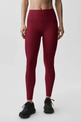 7/8-High-Waist Airlift Legging – Summer Romance Red
