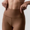 7/8-High-Waist Airlift Legging – Sun Kissed Brown