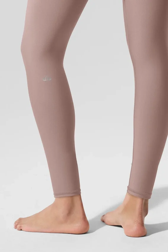 7/8-High-Waist Airlift Legging – Taupe