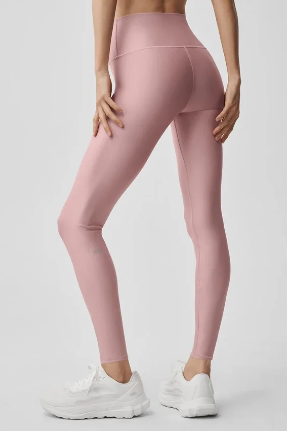 7/8-High-Waist Airlift Legging – Vintage-Pink
