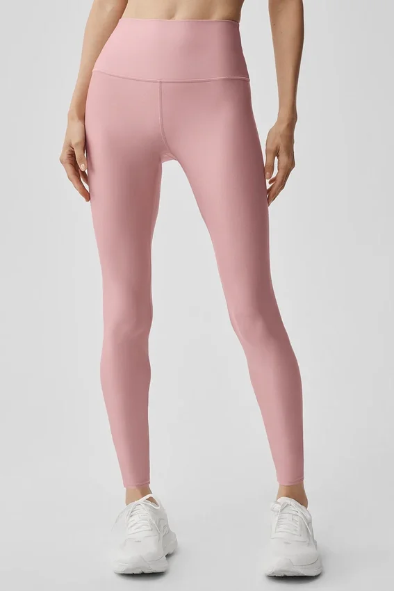 7/8-High-Waist Airlift Legging – Vintage-Pink