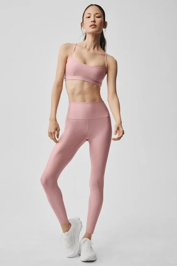 7/8-High-Waist Airlift Legging – Vintage-Pink