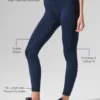 7/8-High-Waist Airlift Leggings – Navy