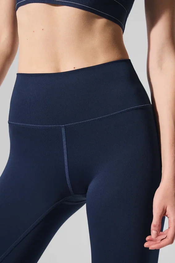 7/8-High-Waist Airlift Leggings – Navy