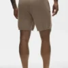 7" Baumwoll-Kaschmir-Shorts „Ever Soft“ – Gravel