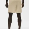 7" Baumwoll-Kaschmir-Shorts „Ever Soft“ – Sandy Beige