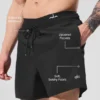 7" Circuit Shorts – Schwarz
