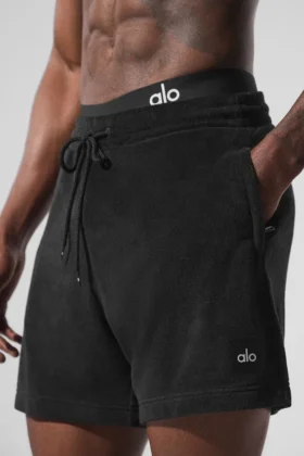 7″ Coastal Terry Shorts – Schwarz