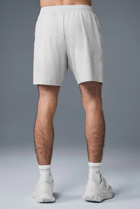 7" Conquer React Performance-Shorts – Athletic Heather Grey