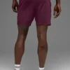 7" Conquer React Performance Shorts – Burgunderrot