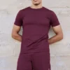 7" Conquer React Performance Shorts – Burgunderrot