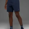7" Conquer React Performance-Shorts – Marineblau