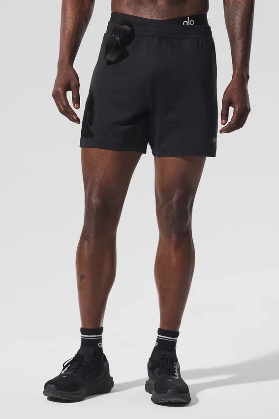 7" Conquer React Performance-Shorts – Schwarz