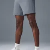 7" Conquer React Performance-Shorts – Stahlgrau
