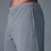 7" Conquer React Performance-Shorts – Stahlgrau