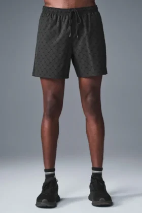 7'' Diamond Circuit Shorts – Anthrazit/Schwarz